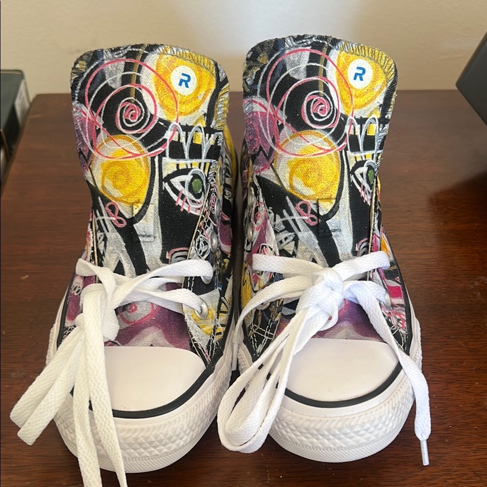 Converse Multicolor High-Top Athletic Shoes